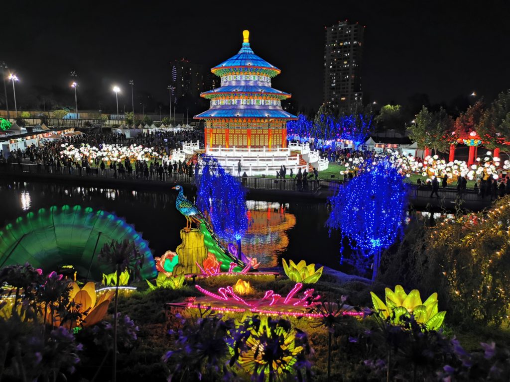 Qué ver y qué hacer en Festival de luces en Santiago